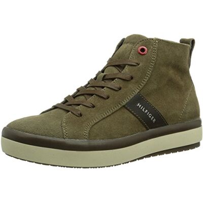 FW56817809 Tommy Hilfiger STACY 1B damskie wysokie buty typu sneakers, brązowy Braun Cub 219-38 EU FW56817809 Tommy Hilfiger STACY 1B damskie wysokie buty typu sneakers, brązowy Braun Cub 219-38 EU