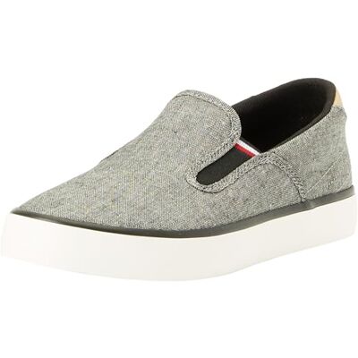 FM0FM04947 Tommy Hilfiger Th Hi Vulc Low Slipon Chambray Wulkanizowane sneakersy Mężczyźni FM0FM04947 Tommy Hilfiger Th Hi Vulc Low Slipon Chambray Wulkanizowane sneakersy Mężczyźni