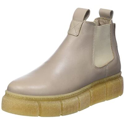 61300209 CA'SHOTT A/S CASFLORA Chelsea Low Cut Smooth Leather Ankle Boot, taupe, 42 EU, szarobrązowy, 42 EU 61300209 CA'SHOTT A/S CASFLORA Chelsea Low Cut Smooth Leather Ankle Boot, taupe, 42 EU, szarobrązowy, 42 EU