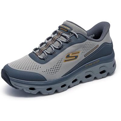 237812/237812W-GRY Skechers Męskie buty typu sneakers Glide-Step Sole Hands Free Slip-in, szary, 40 EU szeroki 237812/237812W-GRY Skechers Męskie buty typu sneakers Glide-Step Sole Hands Free Slip-in, szary, 40 EU szeroki