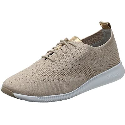 W11154-250-8 B US Cole Haan 2. Zerogrand Stitchlite Oxford, Wygląd dzianiny Rye biały, 39 EU W11154-250-8 B US Cole Haan 2. Zerogrand Stitchlite Oxford, Wygląd dzianiny Rye biały, 39 EU