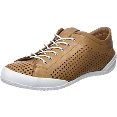 0345767 Andrea Conti Damskie buty sznurowane, buty letnie, skóra perforowana, , Brandy, 41 EU 0345767 Andrea Conti Damskie buty sznurowane, buty letnie, skóra perforowana, , Brandy, 41 EU