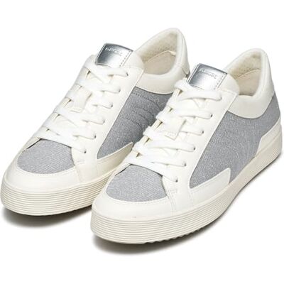 D466HB0LYBC Geox D Blomiee B Sneakersy damskie, Srebrny optyczny biały, 40 EU D466HB0LYBC Geox D Blomiee B Sneakersy damskie, Srebrny optyczny biały, 40 EU