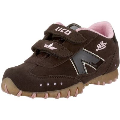 Lico Ariane V 150101, dziewczęce sneakersy, brązowe, (brązowo-różowe), brązowy, 29 EU Lico Ariane V 150101, dziewczęce sneakersy, brązowe, (brązowo-różowe), brązowy, 29 EU