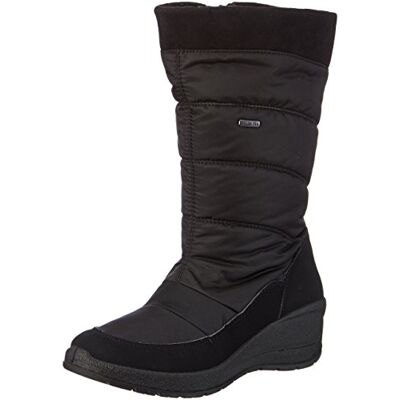 990758 Manitu damskie buty zimowe z ciepłą wyściółką, czarny czarny 42 EU 990758 Manitu damskie buty zimowe z ciepłą wyściółką, czarny czarny 42 EU
