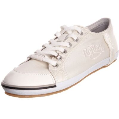 GWV14.003.C0024T.041 REPLAY Damskie sneakersy sznurowane Bridgette Satin, Off-White 35 EU GWV14.003.C0024T.041 REPLAY Damskie sneakersy sznurowane Bridgette Satin, Off-White 35 EU