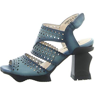 0002376_Jeans Laura Vita Damskie sandały na platformie Arcmanceo 13, niebieski Niebieskie dżinsy 40 EU 0002376_Jeans Laura Vita Damskie sandały na platformie Arcmanceo 13, niebieski Niebieskie dżinsy 40 EU