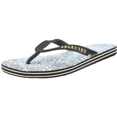 16027089 SELECTED Floral Flip Flops męskie sandały/japonki, czarny Czarny Comb 1 Print Black 44/45 EU 16027089 SELECTED Floral Flip Flops męskie sandały/japonki, czarny Czarny Comb 1 Print Black 44/45 EU
