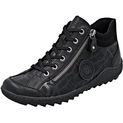 R1477-00 Remonte Damskie buty sznurowane R1477, czarny, 36 EU R1477-00 Remonte Damskie buty sznurowane R1477, czarny, 36 EU