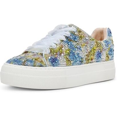 SB-SIDNY-435 Betsey Johnson Sneakersy damskie Sb-sidny, Niebieski tulipan, 38.5 EU SB-SIDNY-435 Betsey Johnson Sneakersy damskie Sb-sidny, Niebieski tulipan, 38.5 EU