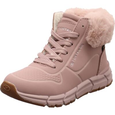 6370250019 Tom Tailor Kids Modne kozaki, różowe, 34 EU, rose, 34 EU 6370250019 Tom Tailor Kids Modne kozaki, różowe, 34 EU, rose, 34 EU