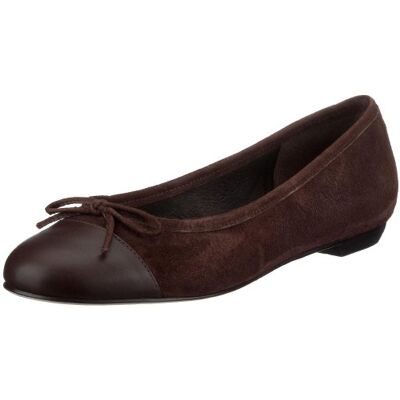 Buffalo 5309-277 kid suede metal, damskie baleriny, brązowy Braun Brown244-37 eu Buffalo 5309-277 kid suede metal, damskie baleriny, brązowy Braun Brown244-37 eu