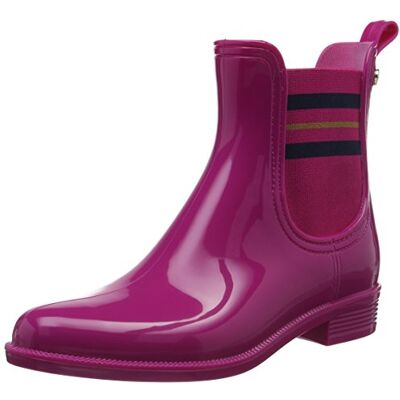 FW0FW00519_VERY BERRY 501 Tommy Hilfiger Damskie kalosze O1285dette 7r, różowy Pink Very Berry 501-37 eu FW0FW00519_VERY BERRY 501 Tommy Hilfiger Damskie kalosze O1285dette 7r, różowy Pink Very Berry 501-37 eu