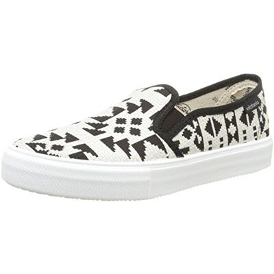 125068_10 victoria Unisex dorośli wsuwane geometryczne niskie trampki, Noir 10 czarny 37 EU 125068_10 victoria Unisex dorośli wsuwane geometryczne niskie trampki, Noir 10 czarny 37 EU