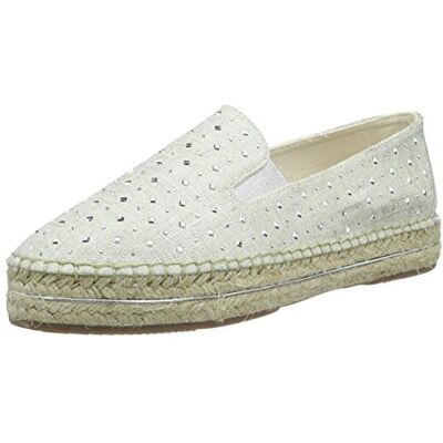 46065213_Silver / 81 Aldo Damskie espadryle Tarcetta, Srebrny, srebrny 81, 39 EU 46065213_Silver / 81 Aldo Damskie espadryle Tarcetta, Srebrny, srebrny 81, 39 EU