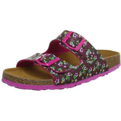 500148 Pferdefreunde dziewczęce klapki Emma, brązowy Braun Mokka Pink 2-29 EU 500148 Pferdefreunde dziewczęce klapki Emma, brązowy Braun Mokka Pink 2-29 EU