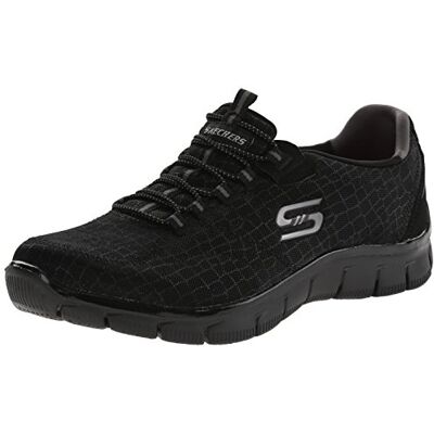 12157-BBK Skechers Flex Appeal Pretty City damskie buty sportowe, Czarny Bbk, 37.5 EU 12157-BBK Skechers Flex Appeal Pretty City damskie buty sportowe, Czarny Bbk, 37.5 EU