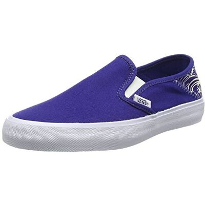 V19SIRC_Indigo Wave/Blueprint Vans Damskie kapcie Slip-on Sf, niebieski Niebieski Indigo Wave Blueprint 42 EU V19SIRC_Indigo Wave/Blueprint Vans Damskie kapcie Slip-on Sf, niebieski Niebieski Indigo Wave Blueprint 42 EU