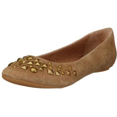208-8901 Buffalo -1 pig suede, baleriny damskie, brązowy Braun Tan54-38 EU 208-8901 Buffalo -1 pig suede, baleriny damskie, brązowy Braun Tan54-38 EU