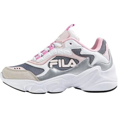 FFK0248 FILA COLLENE Logo Kids Sneaker, White-Carinaria, 34 EU, White Carinaria, 34 EU FFK0248 FILA COLLENE Logo Kids Sneaker, White-Carinaria, 34 EU, White Carinaria, 34 EU