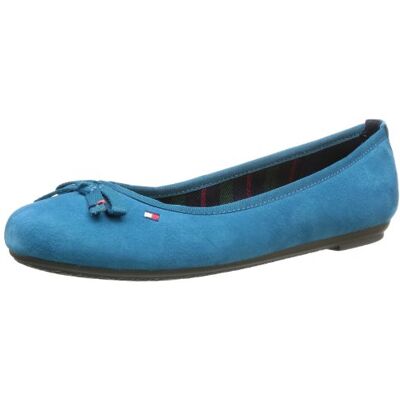 FW56815944 Tommy Hilfiger Camilla 30 B baleriny damskie, Niebieski Blue Coral 422, 42 EU FW56815944 Tommy Hilfiger Camilla 30 B baleriny damskie, Niebieski Blue Coral 422, 42 EU