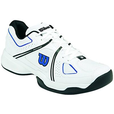 WRS319350E135_White / Black / Blue Iris Wilson Nvision Envy męskie buty tenisowe, Wielokolorowy Mehrfarbig biały czarny niebieski irys, 15 UK WRS319350E135_White / Black / Blue Iris Wilson Nvision Envy męskie buty tenisowe, Wielokolorowy Mehrfarbig biały czarny niebieski irys, 15 UK
