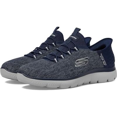 232469W Skechers Męskie klapki Summits Key Pace Hands Free Slip-in, grantowy, 42.5 EU szeroki 232469W Skechers Męskie klapki Summits Key Pace Hands Free Slip-in, grantowy, 42.5 EU szeroki