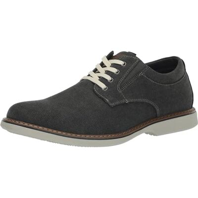 85015-025-025 Nunn Bush Męskie Otto Canvas Plain Toe Oxford Lace Up, Gunmetal, 43 EU, Spiż 85015-025-025 Nunn Bush Męskie Otto Canvas Plain Toe Oxford Lace Up, Gunmetal, 43 EU, Spiż