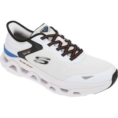 232922 WMLT Skechers Męskie trampki wsuwane bez użycia rąk Glide-Step Altus Turn Out, biały, 48.5 EU 232922 WMLT Skechers Męskie trampki wsuwane bez użycia rąk Glide-Step Altus Turn Out, biały, 48.5 EU