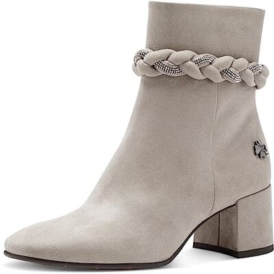 2-85307-41 MARCO TOZZI Damskie buty na obcasie , szarobrązowy, 37 EU 2-85307-41 MARCO TOZZI Damskie buty na obcasie , szarobrązowy, 37 EU