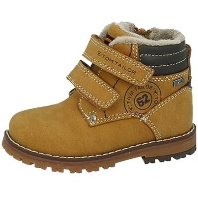 4270300016 Tom Tailor Kids Chłopięce modne kozaki, piaskowy, 25 EU 4270300016 Tom Tailor Kids Chłopięce modne kozaki, piaskowy, 25 EU
