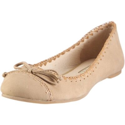 117008 Buffalo London Baleriny damskie 210-2983 NUBUCK BEIGE 01 , beżowy beżowy 01-42 EU 117008 Buffalo London Baleriny damskie 210-2983 NUBUCK BEIGE 01 , beżowy beżowy 01-42 EU
