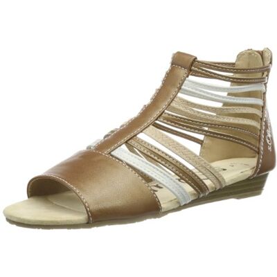 5-5-58205-22-911 s.Oliver Casual 5-5-58205-22 sandały dziewczęce, złoto Gold Bronce Comb 911-38 EU 5-5-58205-22-911 s.Oliver Casual 5-5-58205-22 sandały dziewczęce, złoto Gold Bronce Comb 911-38 EU