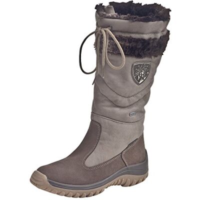 990752 Manitu damskie buty zimowe z ciepłą wyściółką, beżowy Beige Taupe 37 EU 990752 Manitu damskie buty zimowe z ciepłą wyściółką, beżowy Beige Taupe 37 EU