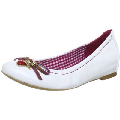 5-100964-02000 Högl shoe fashion GmbH baleriny damskie, biały Weiß Weiss 0200-41.5 EU 5-100964-02000 Högl shoe fashion GmbH baleriny damskie, biały Weiß Weiss 0200-41.5 EU