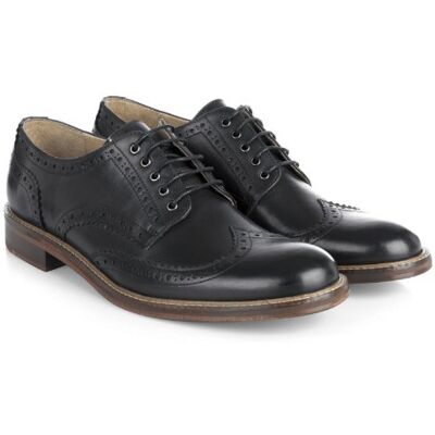 913203_1-45 merc Męski Trafalgar Brogue, czarny czarny Black 45 EU 913203_1-45 merc Męski Trafalgar Brogue, czarny czarny Black 45 EU