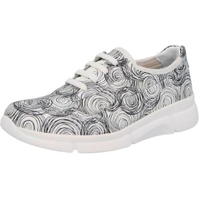 05122-166 Berkemann Vigga damskie sneakersy, Białe mini kółka, 35.5 eu 05122-166 Berkemann Vigga damskie sneakersy, Białe mini kółka, 35.5 eu