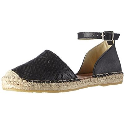 16051209_Black SELECTED FEMME Damskie espadryle Sflyng Strap, czarny czarny Black 40 EU 16051209_Black SELECTED FEMME Damskie espadryle Sflyng Strap, czarny czarny Black 40 EU