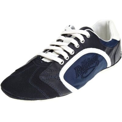 GMM01.002.C0004S.040 9 UK Replay Bakar Fashion Trainer męski, granatowy, 41.5 EU GMM01.002.C0004S.040 9 UK Replay Bakar Fashion Trainer męski, granatowy, 41.5 EU