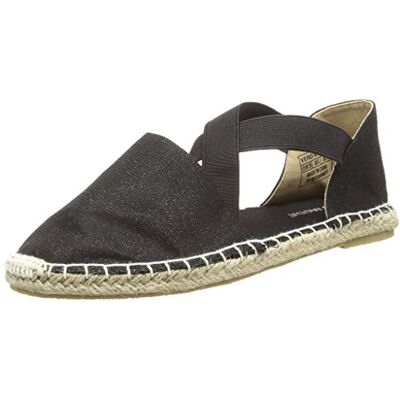 10153445_Black VERO MODA Damskie espadryle Vmlea, czarny czarny Black 36 EU 10153445_Black VERO MODA Damskie espadryle Vmlea, czarny czarny Black 36 EU
