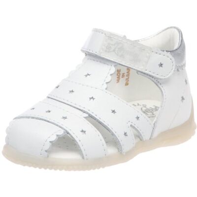 6051477_Bianco/Argento_21 Primigi Orietta, Sandały dla dziewczynek, bia?y srebrny, 21 EU 6051477_Bianco/Argento_21 Primigi Orietta, Sandały dla dziewczynek, bia?y srebrny, 21 EU