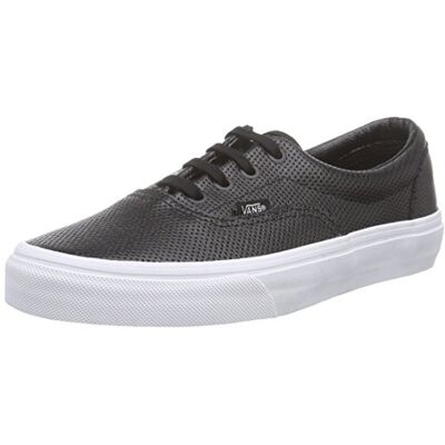 V18FDJ6_(Perf Leather) black Vans U ERA buty sportowe dla dorosłych, uniseks, czarny Czarny Perf Leather Black 47 EU V18FDJ6_(Perf Leather) black Vans U ERA buty sportowe dla dorosłych, uniseks, czarny Czarny Perf Leather Black 47 EU