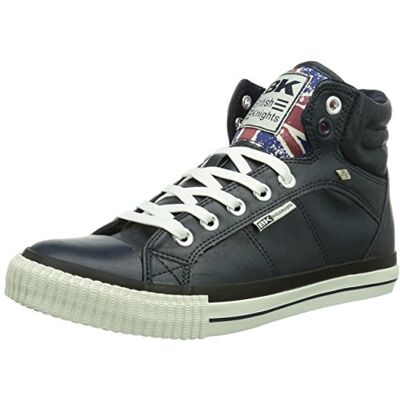 B34-3797 British Knights DEE wysokie buty sportowe męskie, niebieski niebieski Navy Union Jack03-45 EU B34-3797 British Knights DEE wysokie buty sportowe męskie, niebieski niebieski Navy Union Jack03-45 EU