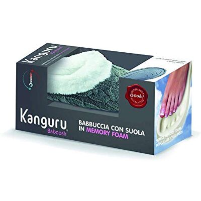 Kanguru Baboosh WOMEN kapcie domowe z podeszwą z pianki memory, miękkie, lekkie, modne, rozmiar M Kanguru Baboosh WOMEN kapcie domowe z podeszwą z pianki memory, miękkie, lekkie, modne, rozmiar M