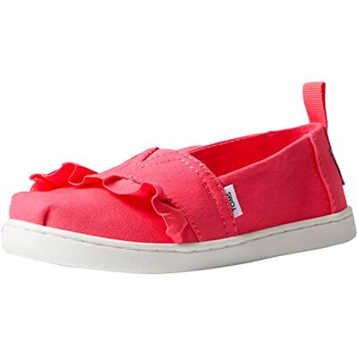 10017769 TOMS Unisex marszczone mokasyny Alpargata płaskie, Malina, 36.5 EU 10017769 TOMS Unisex marszczone mokasyny Alpargata płaskie, Malina, 36.5 EU