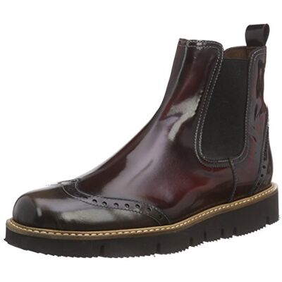 Braun Accatino 961497 Chelsea Boots damskie, czerwony czerwony, czerwony, brązowy, 36 EU Braun Accatino 961497 Chelsea Boots damskie, czerwony czerwony, czerwony, brązowy, 36 EU