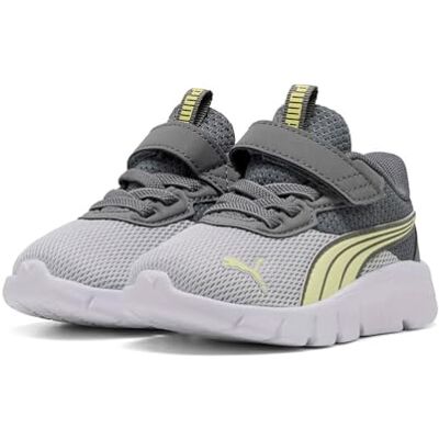 311523 PUMA Unisex Baby Flexfocus Modern Ac+ Inf Sneaker, Chłodny Ciemnoszary Świeży Żółty PUMA Biały, 20 EU 311523 PUMA Unisex Baby Flexfocus Modern Ac+ Inf Sneaker, Chłodny Ciemnoszary Świeży Żółty PUMA Biały, 20 EU
