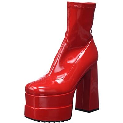 LMF 2141 - Red Patent LAMODA Kaseta damska Ankle Boot, Red Patent, 41 EU LMF 2141 - Red Patent LAMODA Kaseta damska Ankle Boot, Red Patent, 41 EU