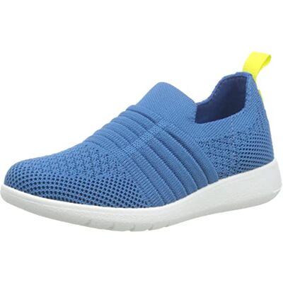 261720286 Clarks Dziewczęce buty typu sneaker Ezera Walk K, Niebieska tkanina, 30 EU 261720286 Clarks Dziewczęce buty typu sneaker Ezera Walk K, Niebieska tkanina, 30 EU