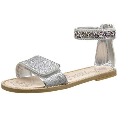 5221000_Glitter/Specchi Argento/Argento Damskie sandały Primigi Karine, srebrny brokat, 38 EU 5221000_Glitter/Specchi Argento/Argento Damskie sandały Primigi Karine, srebrny brokat, 38 EU